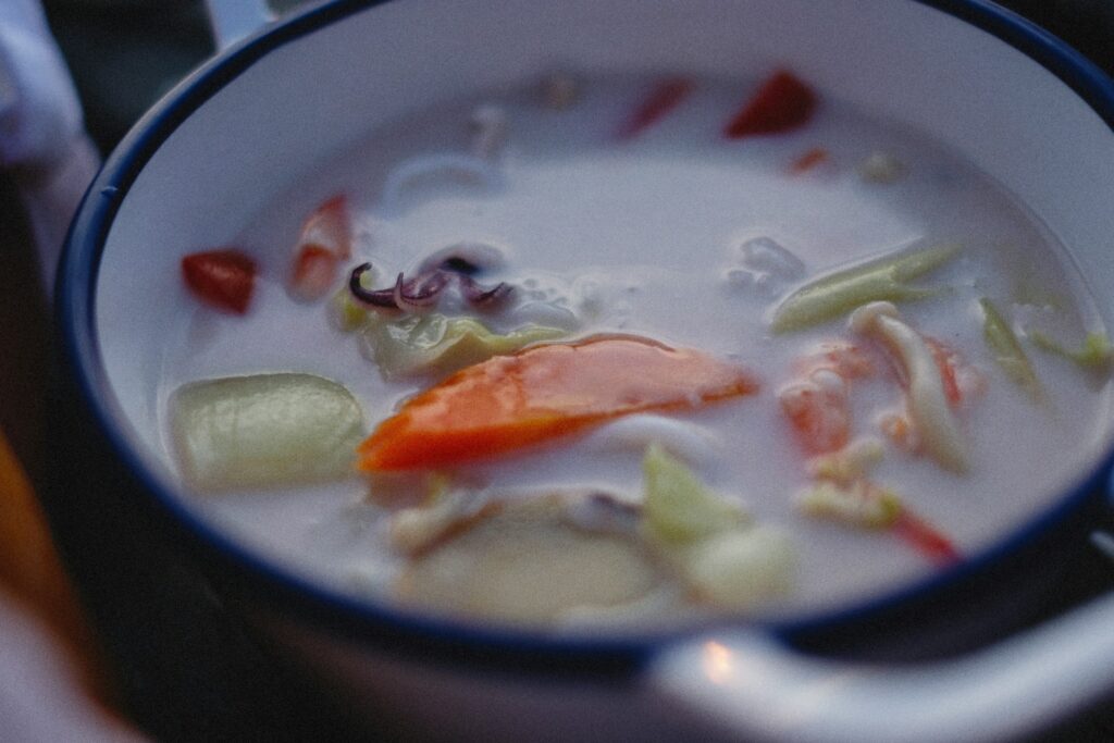 Creamy Cold Yogurt Soup with Vegetables