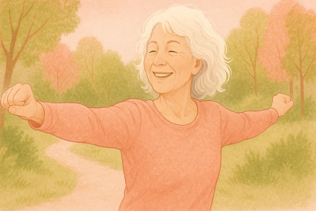 How a Senior Woman Can Regain Energy After Illness