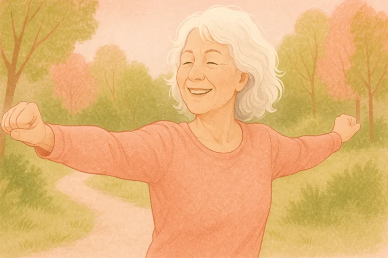 How a Senior Woman Can Regain Energy After Illness